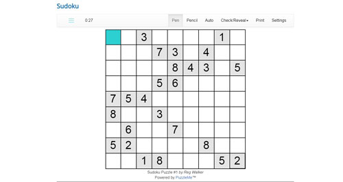 Thumbnail for Online Sudoku