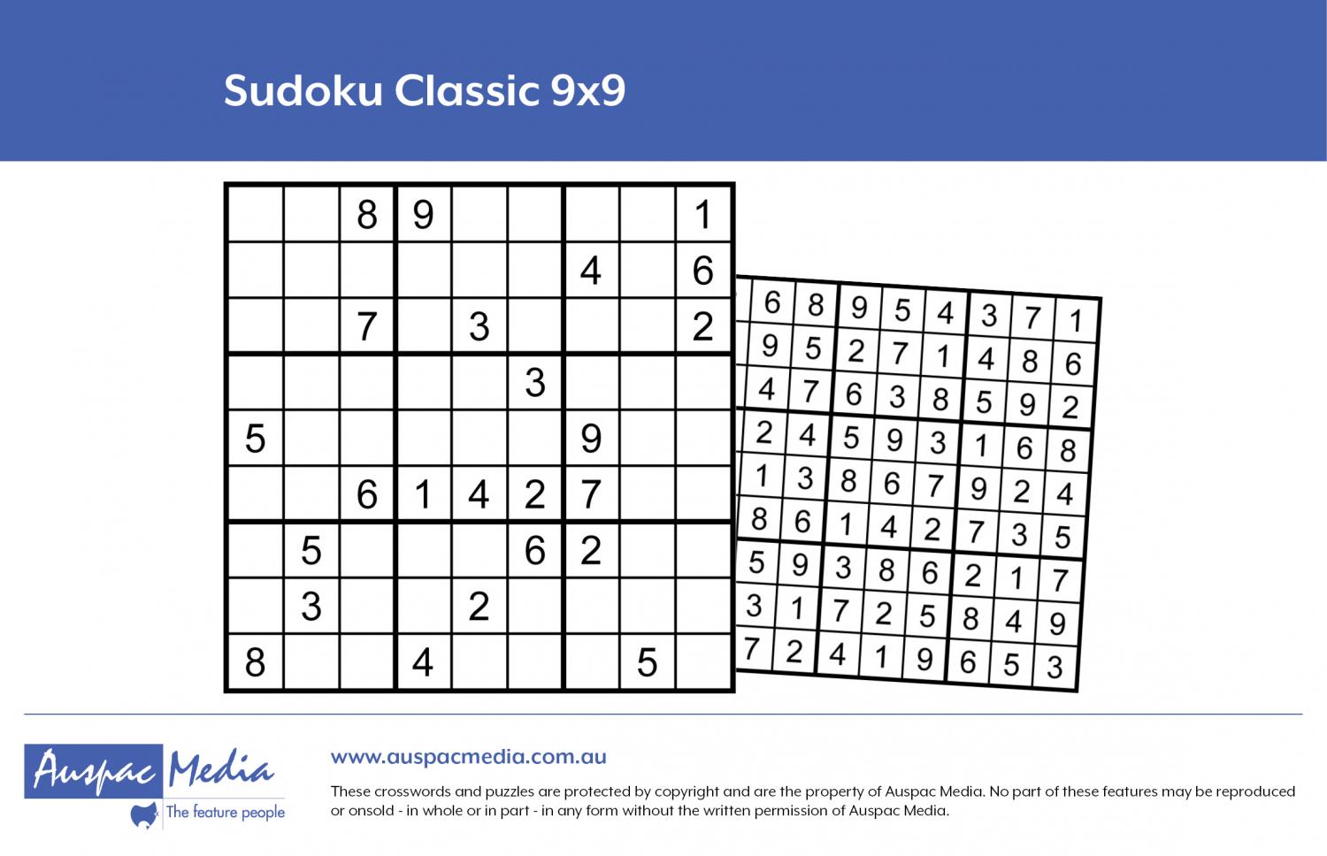 Thumbnail for Sudoku Classic 9x9