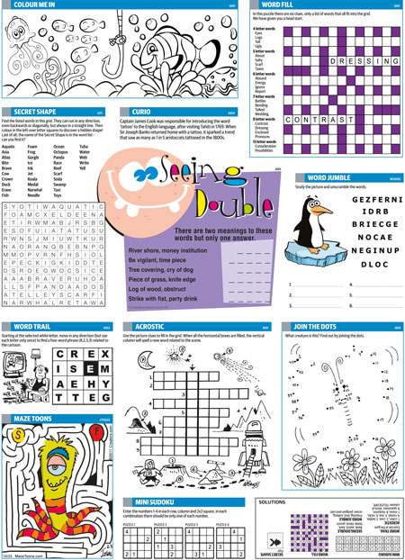 Thumbnail for Children's Puzzle Page 2 - 262x362mm